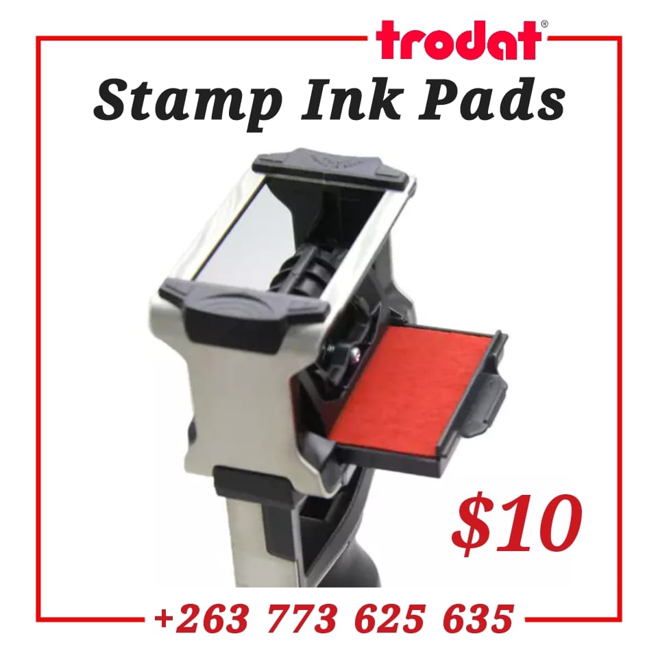 Stamp Ink Pads and Cartridges for Trodat Self-Inking Rubber Stamps